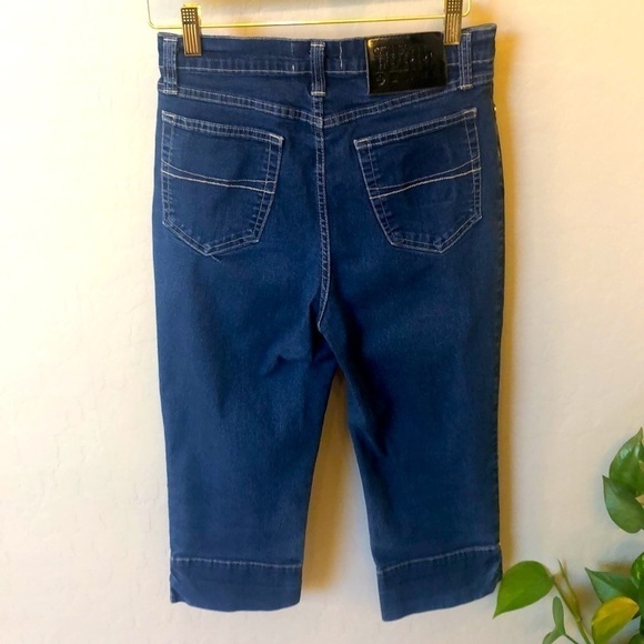 GIANFRANCO FERRE Vintage capri jeans medium stone wash, size 28 US - Picture 4 of 17